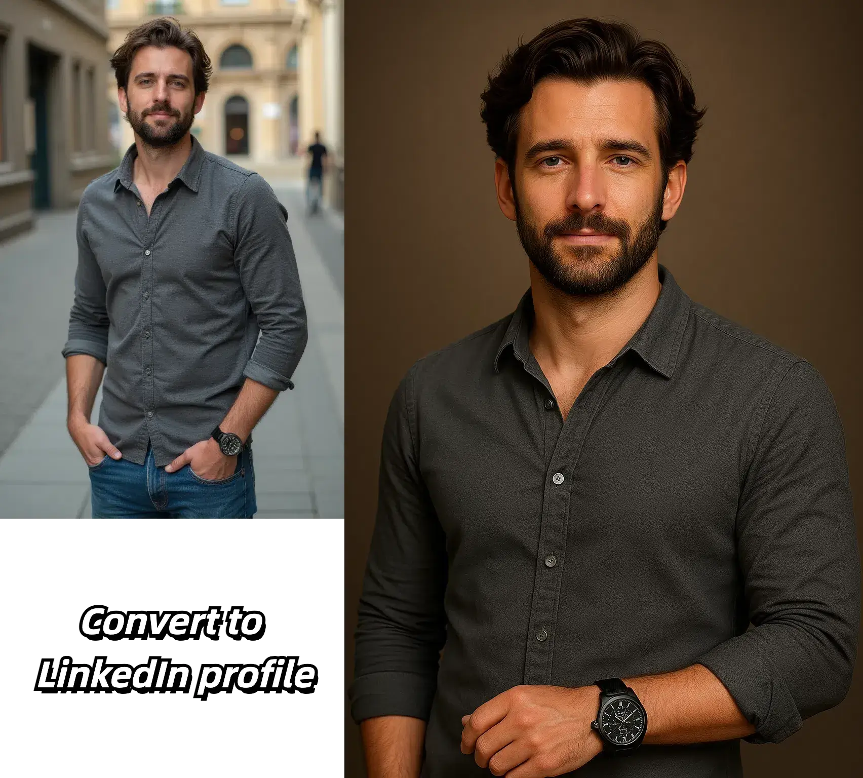 AI Image to Image Example - Show image style transformation and editing features AI Image to Image Example - Style Transfer Effect